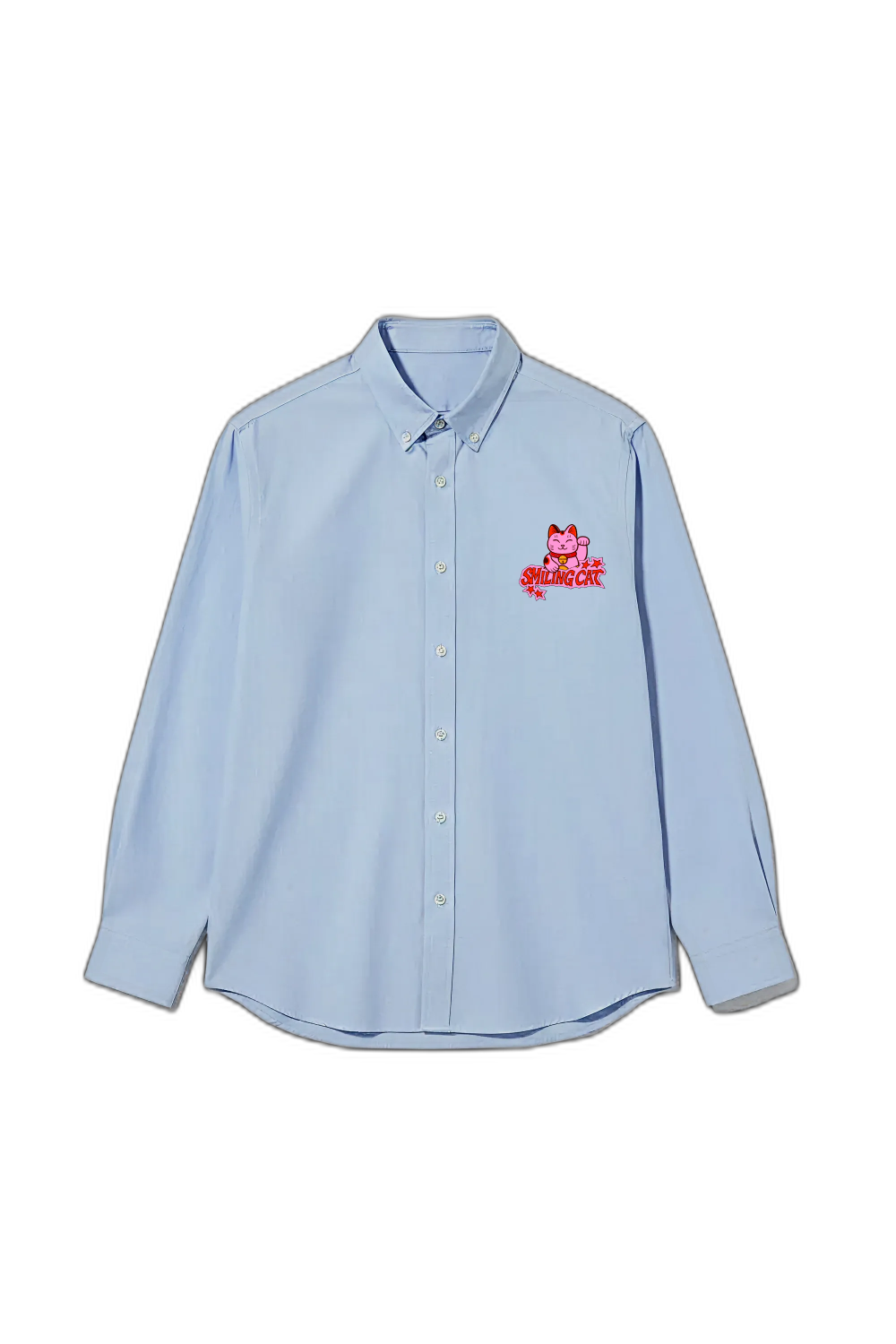 Smiling Cat-Sometimes All You Need Is a Billion Dollars Shirt(Blue)