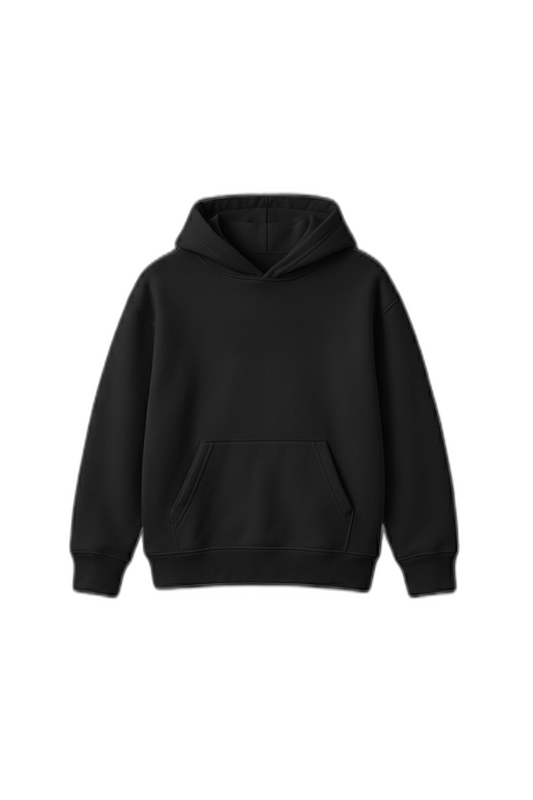 Love Will Be the Death of Me Black Oversized Hoodie