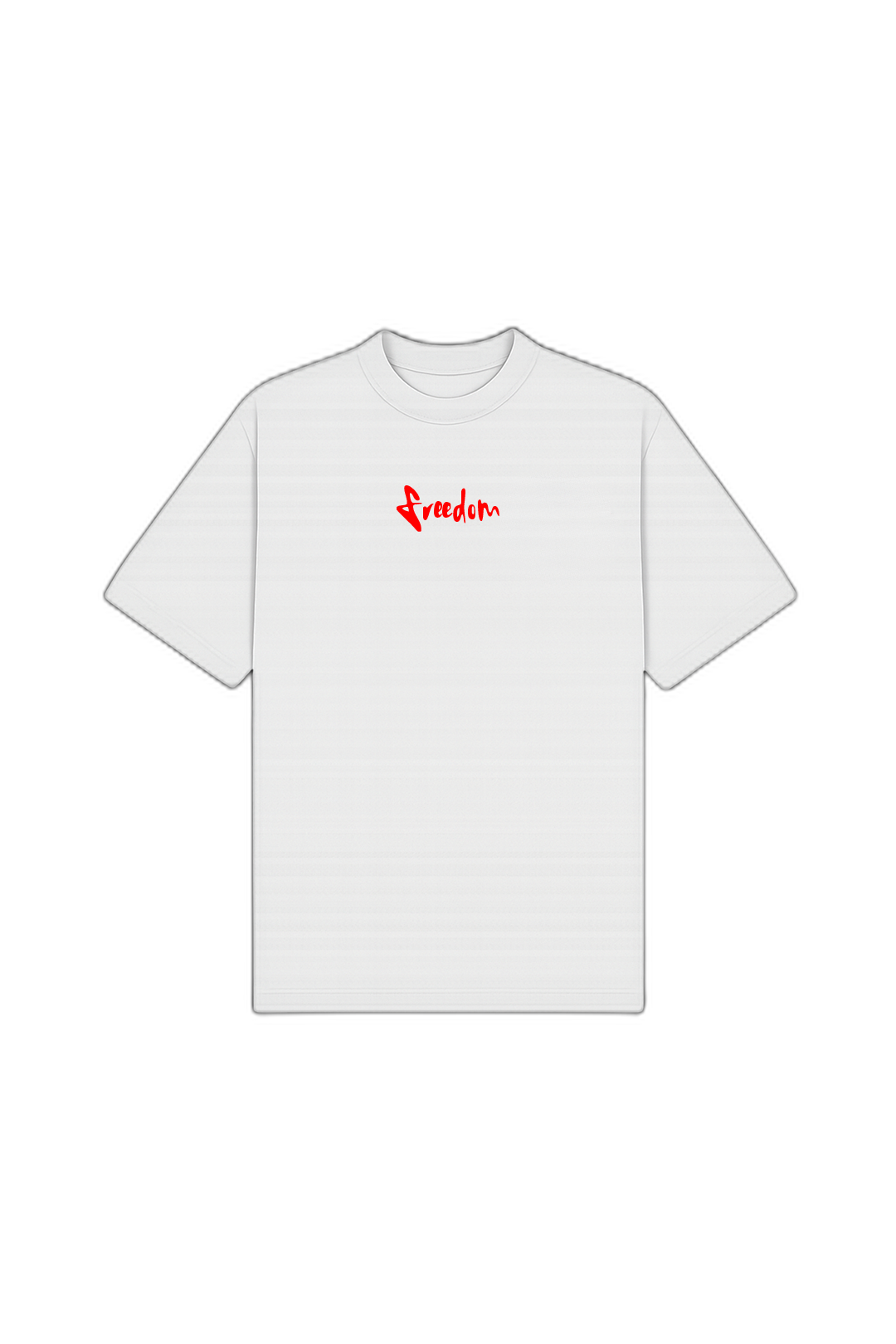 Freedom White Oversized T-Shirt