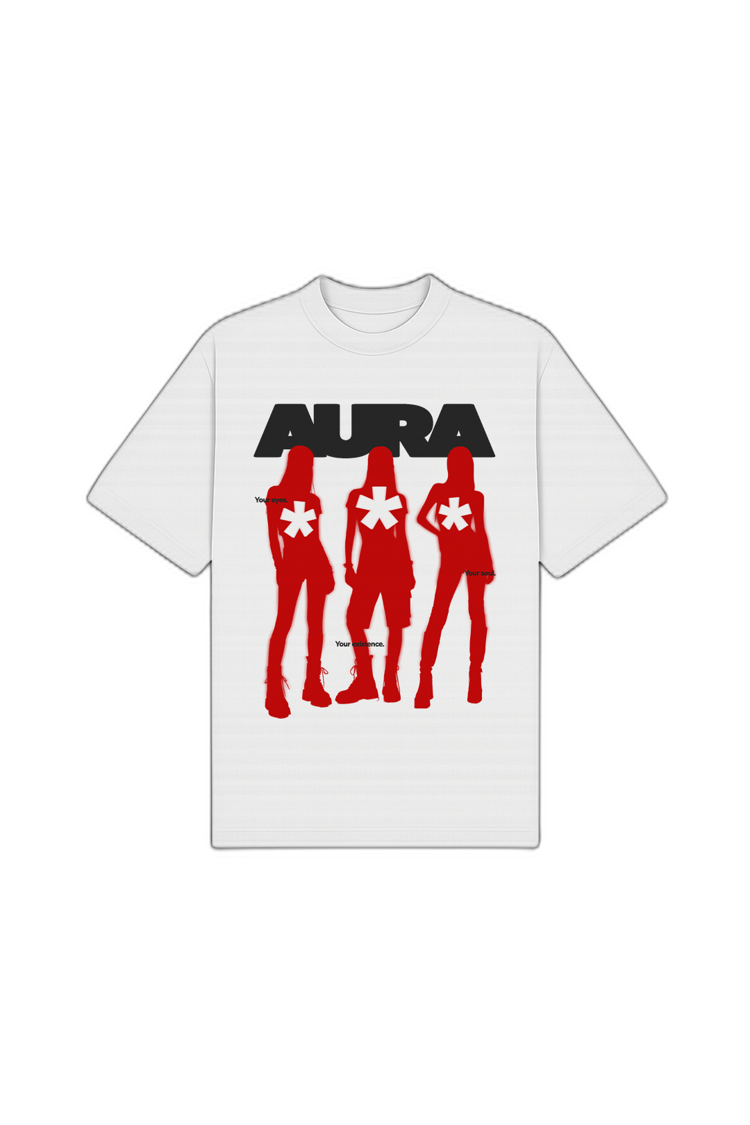 Aura White Oversized T-Shirt