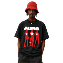Aura Black Oversized T-Shirt