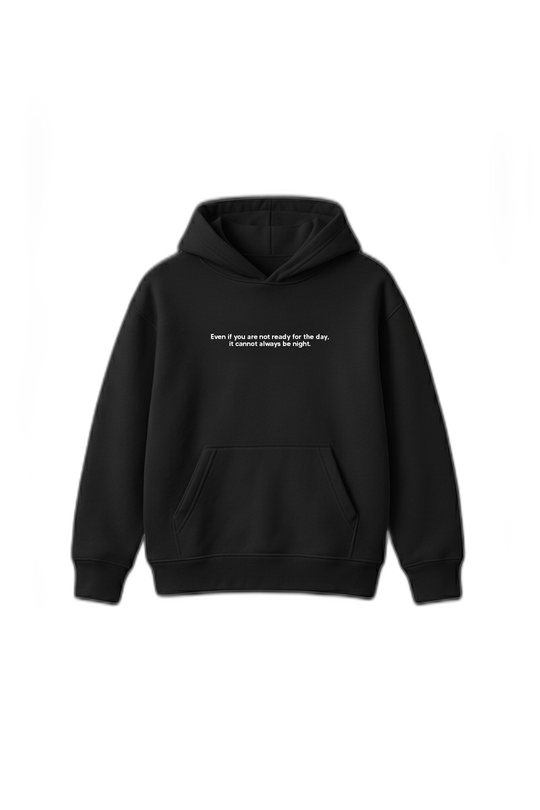 Praise God Black Oversized Hoodie